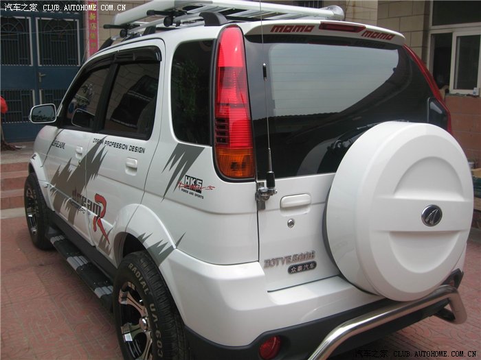 【图】我的5008外形改装完了,请大家点评一下_众泰2008论坛_汽车之家