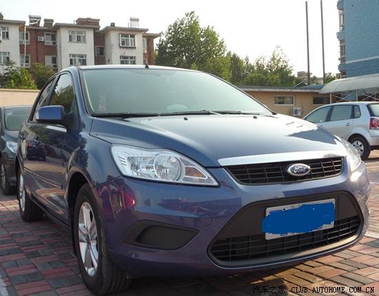 09款蓝色三厢购车作业有图_福克斯论坛_手机汽车之家