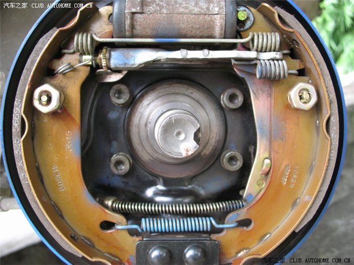 520后轮鼓刹保养的拆解方法参考帖5楼7楼附高清结构图