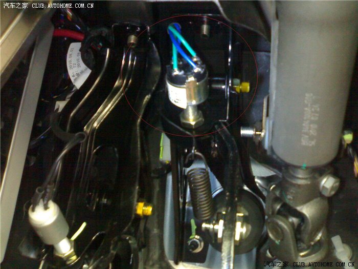 自己动手,调整刹车灯开关