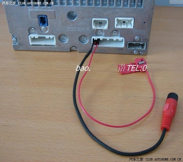 【图】请教"安装逍客cd倒车摄像接线的问题"_骐达tiida论坛_汽车之家