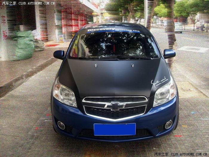 【图】秀下新作业——雪佛兰乐风改色亚光黑_乐风论坛_汽车之家论坛