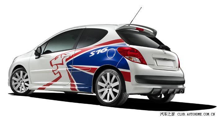 改装参考标致207s16英国特别版赛车涂装