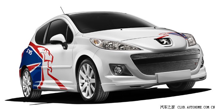 改装参考标致207s16英国特别版赛车涂装