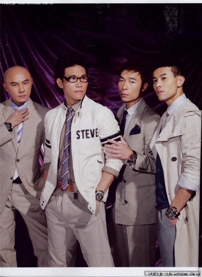 四位香港中生代歌手组成了"港版纵贯线",挺有意思的,4人都是很有实力