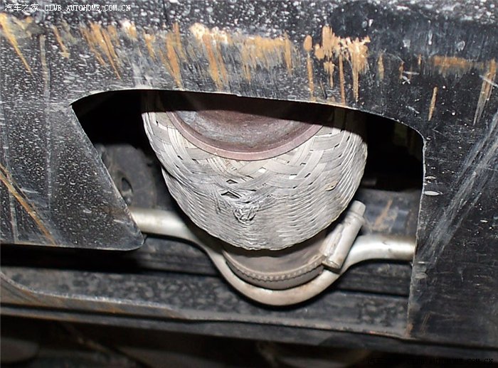 有多少朋友的风2"排气管钢丝网"刮烂了,来投下.