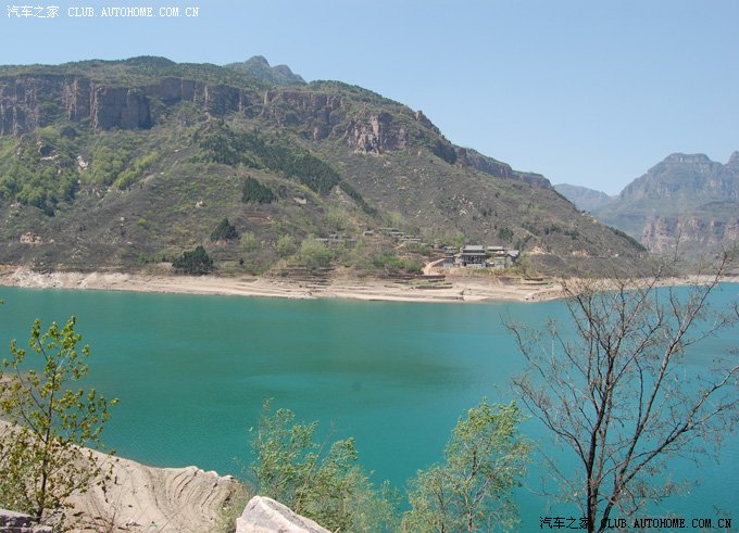 辉县 大佛殿,中湖,北景点,三郊口水库