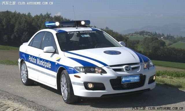 世界各国的马自达6警车