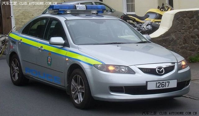 世界各国的马自达6警车