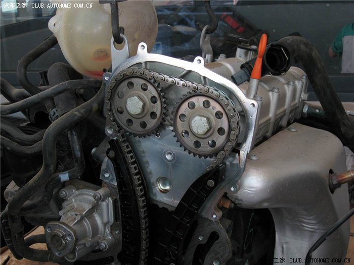 确定大众ea11116l发动机没有可变气门正时系统图