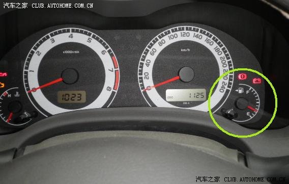 弱弱地问一句油箱指针e是满的还是f是满的