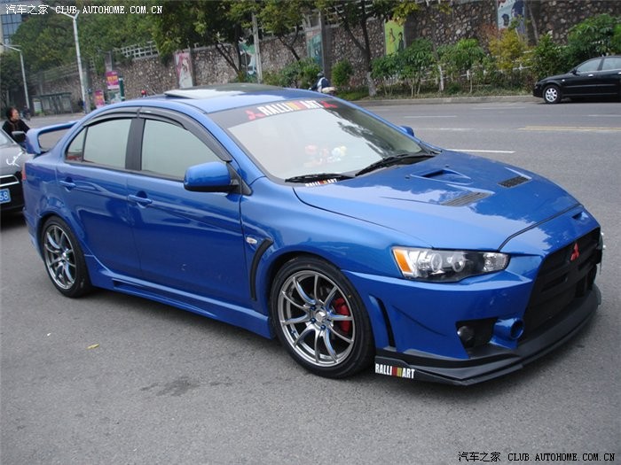 fq400国内首台evo蓝色的翼神改色全过程更新近期图片