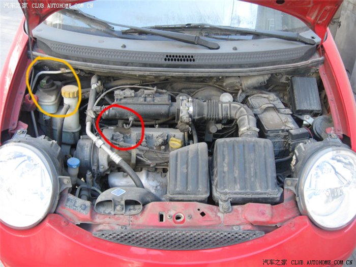 【图】发动机舱有些地方有渗油_奇瑞qq/qq3/qq6论坛_汽车之家论坛