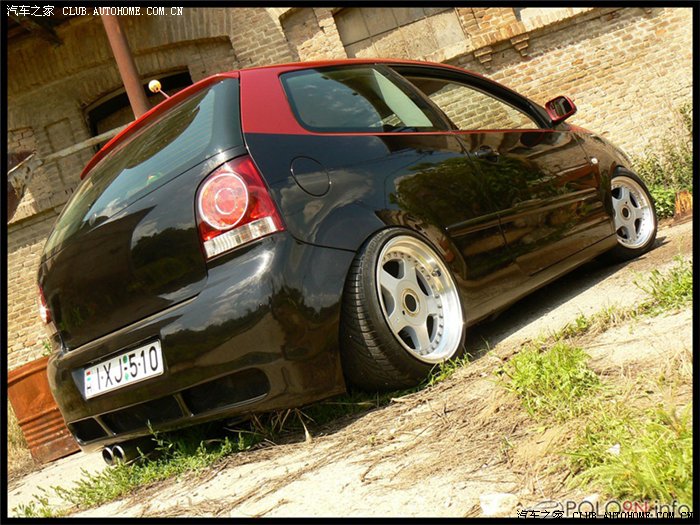 发一些国外改装的polo图不知道有人发过没