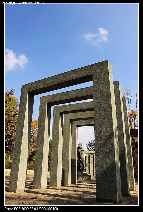 【图】冬日里的红塔西路,袁晓岑艺术园(多图,更新完!)_polo论坛_汽车