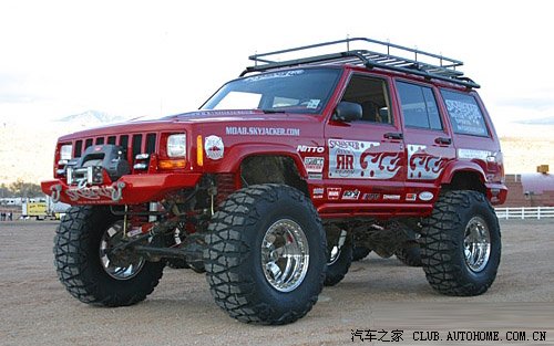 改装吉普jeep越野车大家注意小心中毒