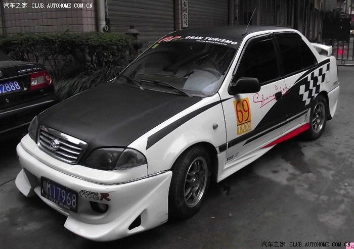 小白羊改装靓照!_羚羊论坛_手机汽车之家