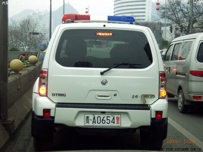 【图】警车丁丁_帕拉丁论坛_汽车之家论坛