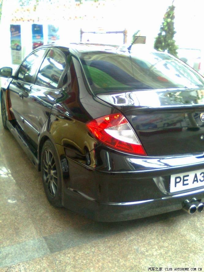 超级强悍实拍奇瑞a3改装的跑车