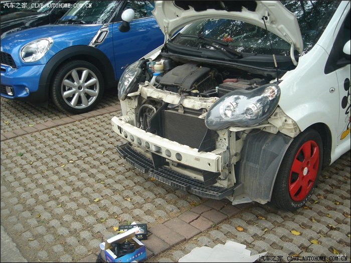 【图】作业:自装远近氙气 蜗牛_比亚迪f0论坛_汽车之家论坛