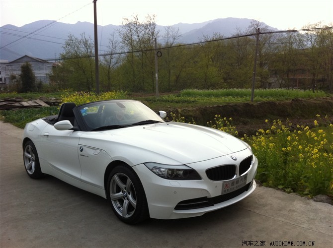 【图】新提白色z4作业_宝马z4论坛_汽车之家论坛