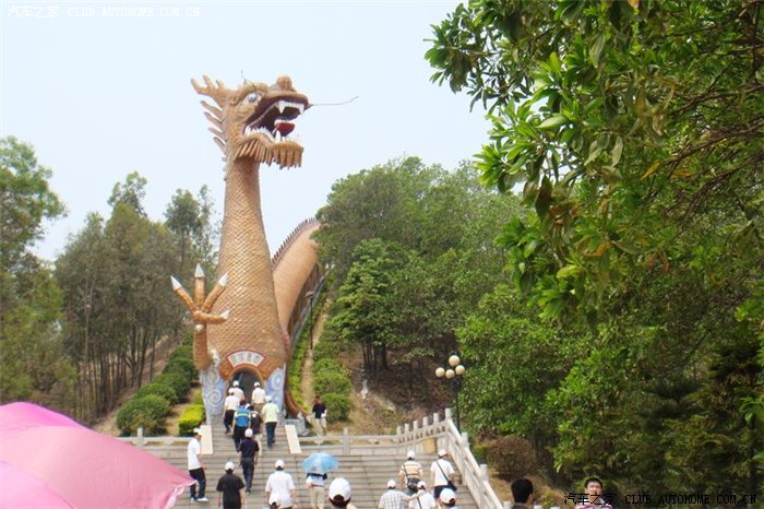 丰顺龙归瀑布,中华龙,济公庙游