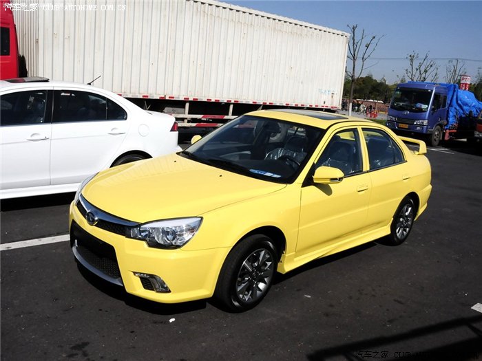 【图】上海车展上的v3,貌似跟买到的11款不一样_v3菱悦论坛_汽车之家