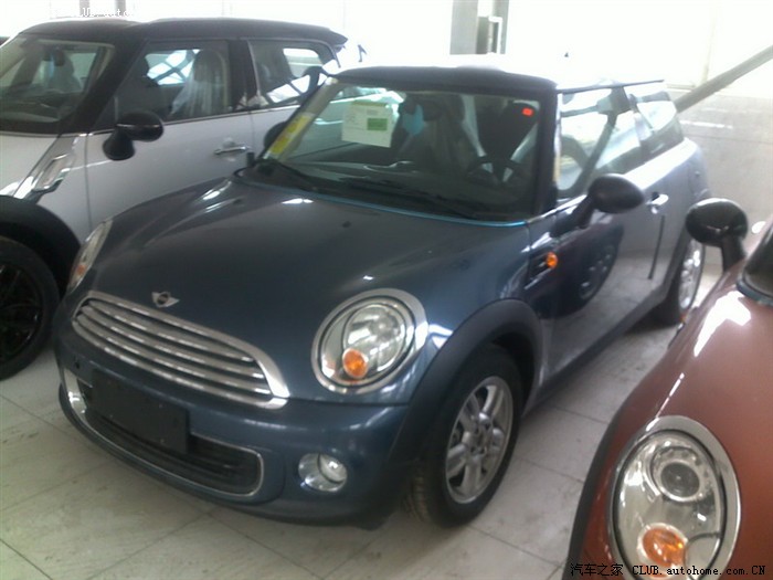 杭州mini乞丐版(one)天际蓝看车,买车及买后记