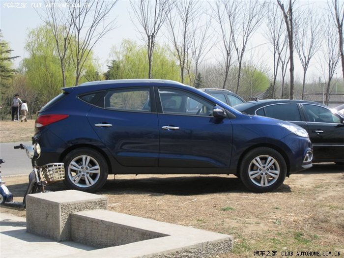 【图】有人买蓝色的35吗?_北京现代ix35论坛_汽车之家论坛