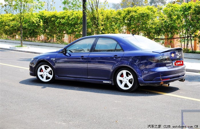【图】马6改装 多套轮毂 上身效果~_马自达6论坛_汽车之家论坛