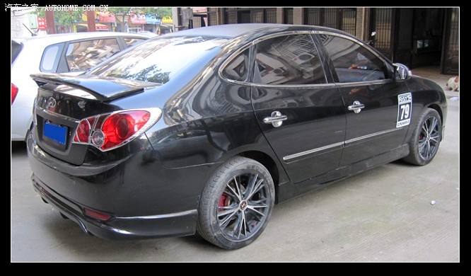 【09款悦动改头换面大包围作业】