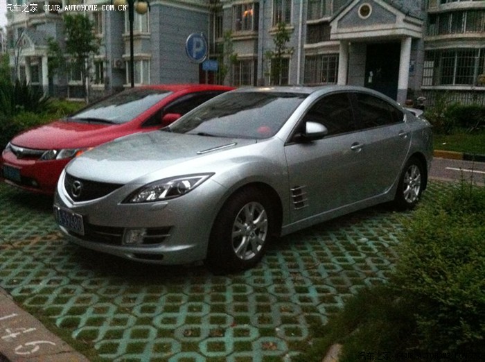 【图】漂亮的银色马六求鉴定""_马自达6论坛_汽车之家论坛