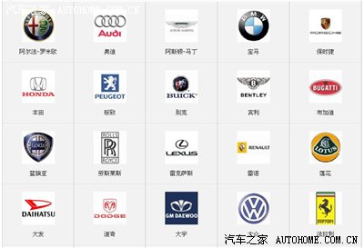 世界汽车标志大全_瑞风m2论坛_手机汽车之家