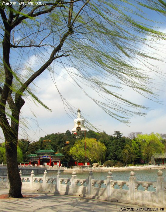 清代,名称略有不同,这个景现在叫"琼岛春阴",而在金代叫做"琼岛春云"