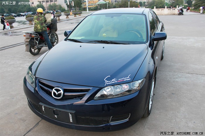 【图】晶海蓝m6,加装镀铬条好看嘛_马自达6论坛_汽车之家论坛