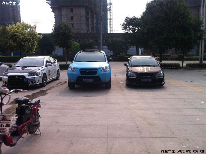 09款新胜达改色作业