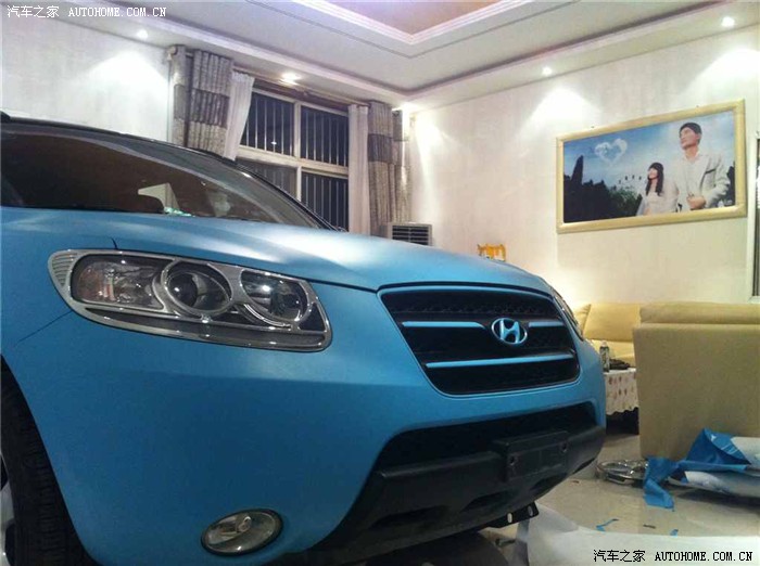 09款新胜达改色作业