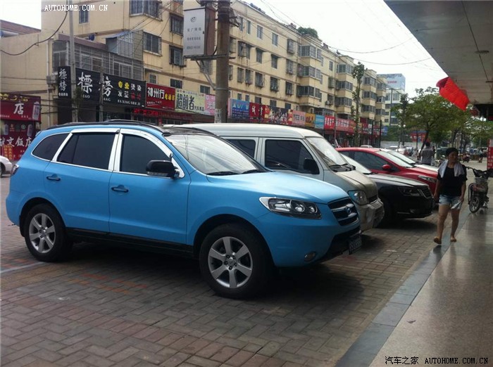 09款新胜达改色作业