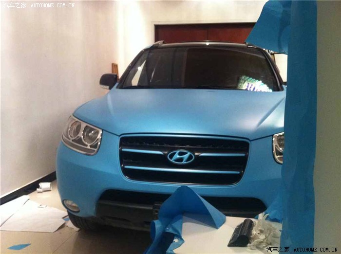 09款新胜达改色作业