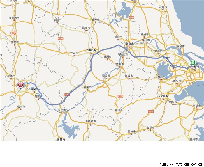 十一自驾从上海到武汉线路讨论(有图)