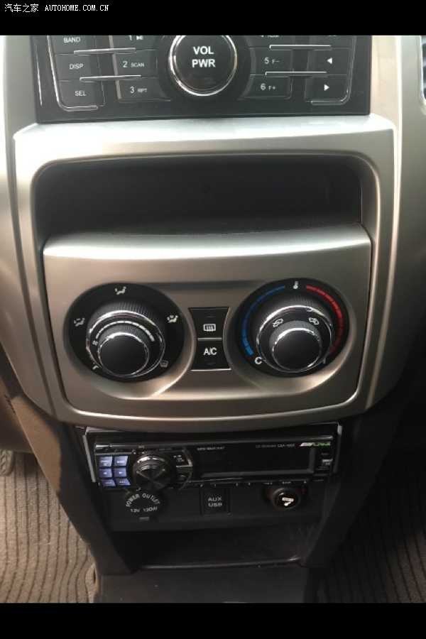 昨天手痒,改了台阿尔派105e主机给小四.