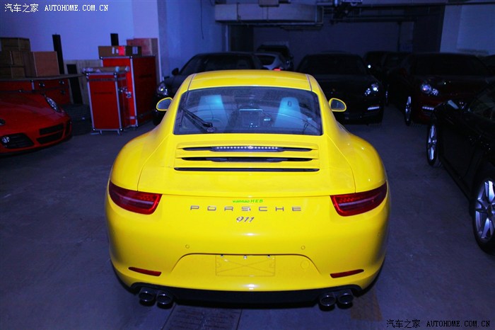 【图】发几张骚黄新911的照片 过几天上市的车子_保时捷911论坛_汽车