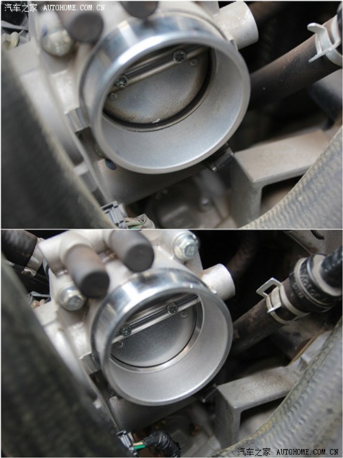13550km自己动手清洗节气门--很容易哦.