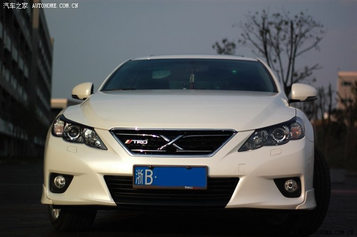 【图】提车半个月淘宝买的x标装后效果(自己动手装的)_锐志论坛_汽车