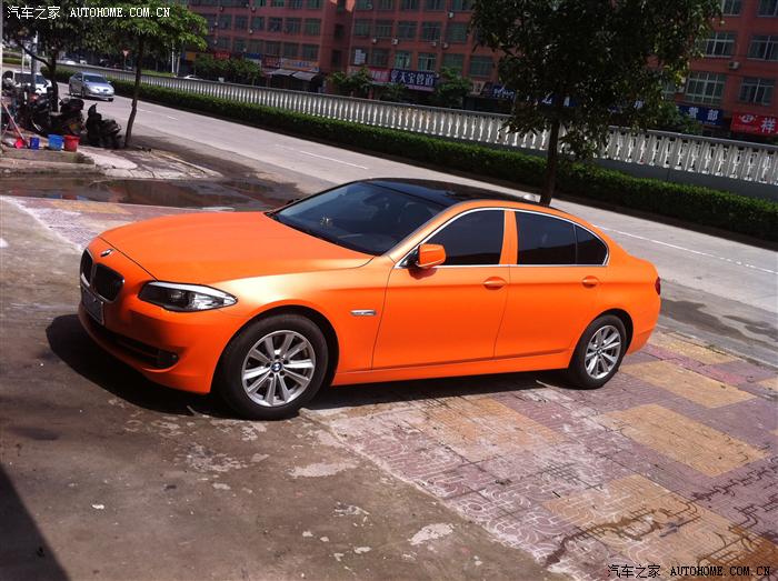 橙色宝马._宝马5系论坛_汽车之家论坛