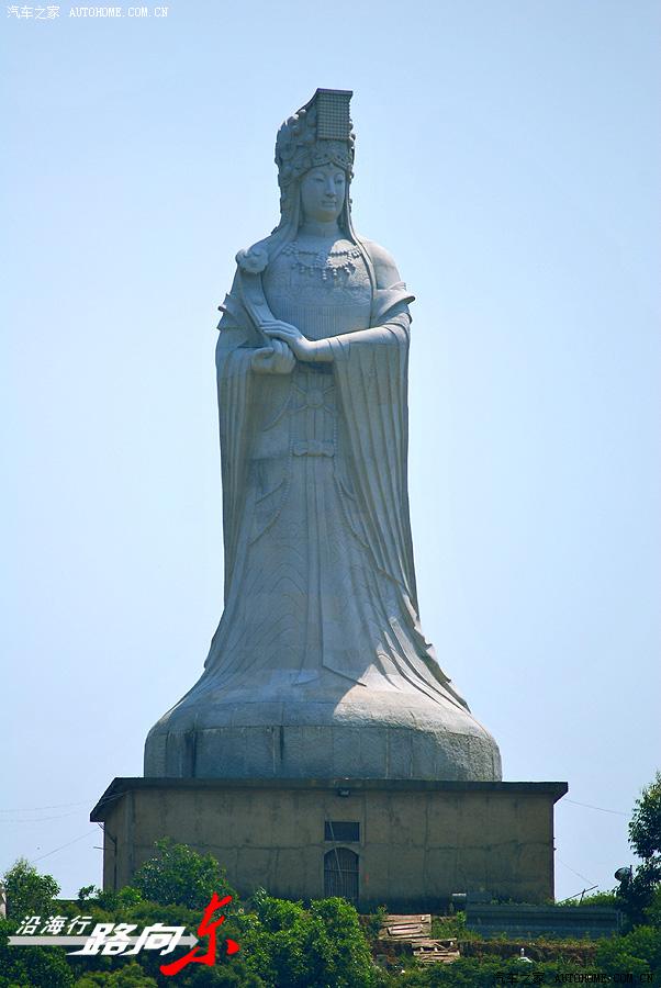 经过陆丰见到的妈祖像