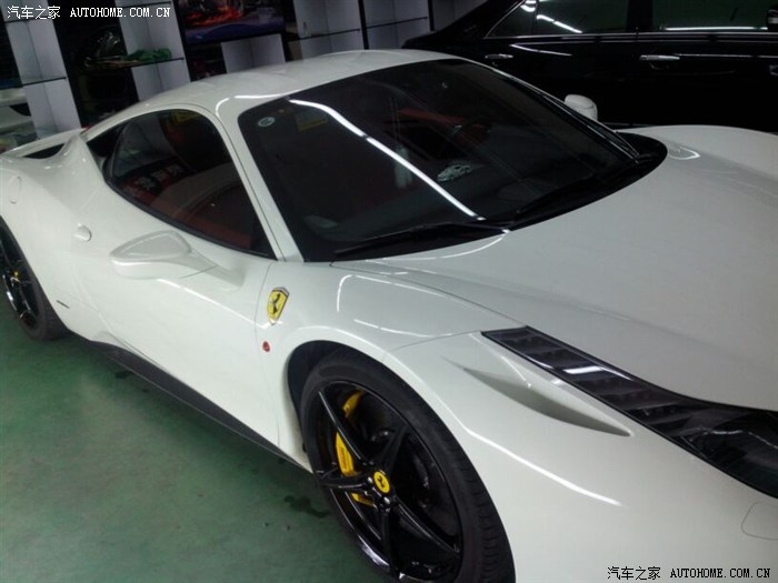 【南昌实拍】超靓黑顶法拉利458italia!and more~申精