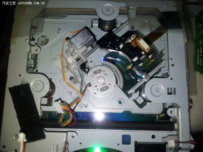 更换cd机激光头!
