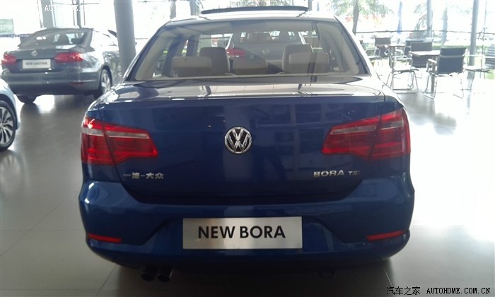 宝来蓝色的好看不