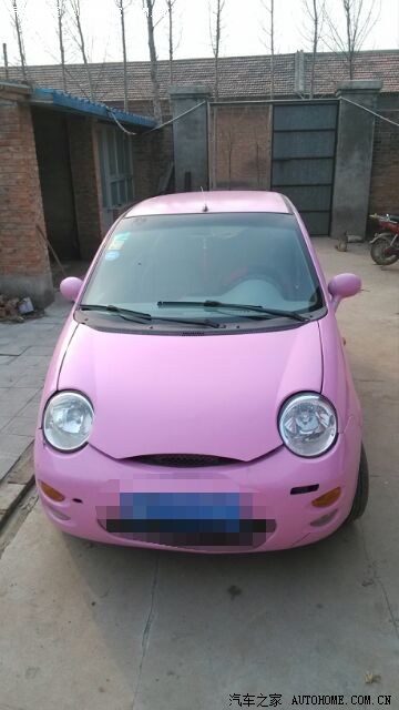粉色小q(不是改装的)_奇瑞qq/qq3/qq6论坛_手机汽车之家